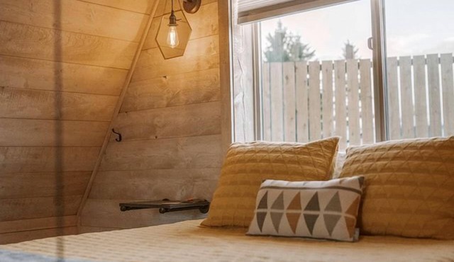 Unique A-Frame Cabin Stay with Shared Bathhouse & Scenic Outdoor Space in Emigrant, Montana