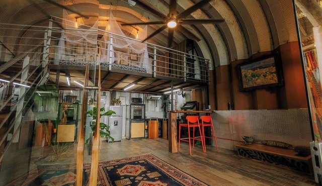 Unique design and cozy property