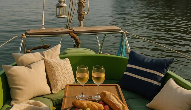 Unique Glamping experience on small boat in Central Karlskrona