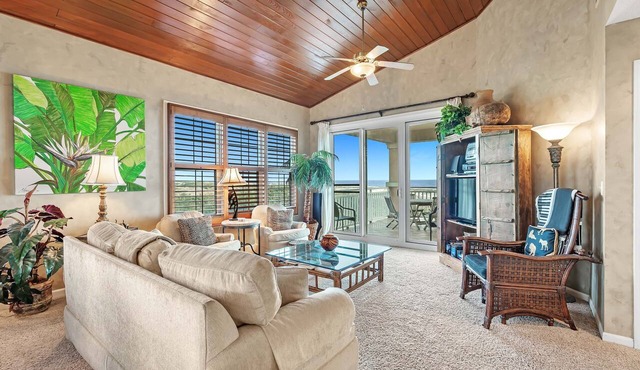 Unique gulf front penthouse