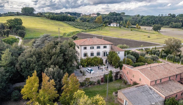 Unique property: elegant and luxurious Art Nouveau villa in the Tuscan hills.