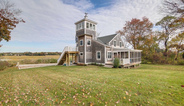 Unique Scituate Vacation Rental on Herring River!