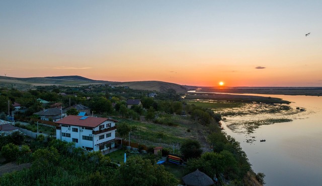 Unique view and charming sunsets at the secret oasis of the Danube Delta