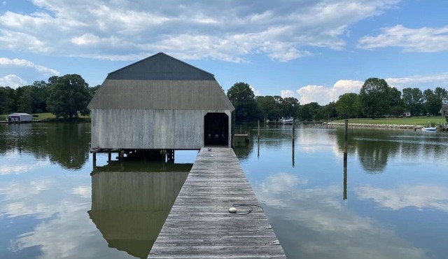 Unplug and unwind at your Leonardtown waterfront vacation home!