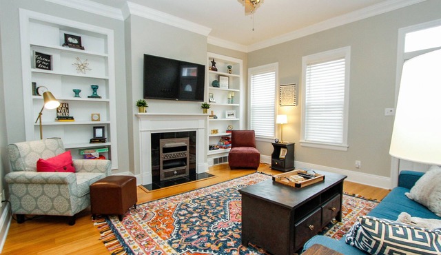 Updated home with 2 car off street parking pad in Southside Pittsburgh!