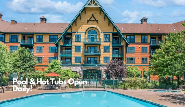 Updated Mountain front Mtn Creek Pool Hot Tub 324