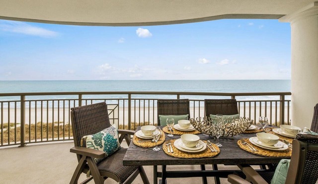Updated Oceanfront Condo at Mar Vista Grande, North Myrtle Beach