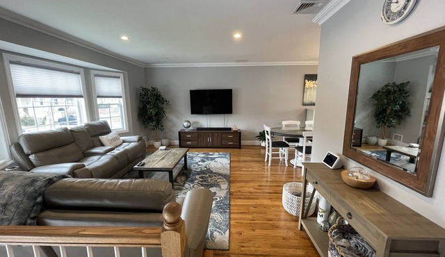 Updated top level apartment - modern design with open floor plan