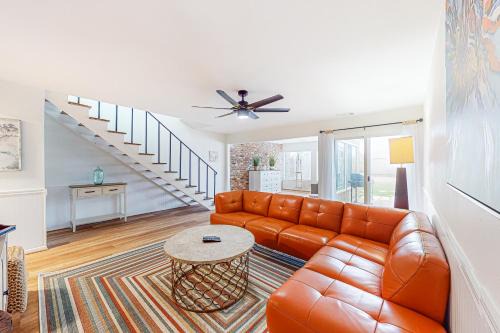 Updated townhome with grassy yard grill open layout W&D & AC