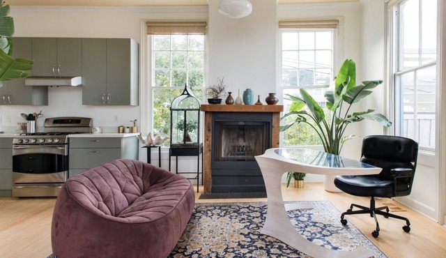Upscale Modern Victorian with Views