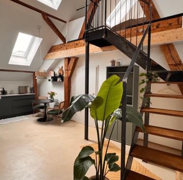 Urban Loft I Stilvoll wohnen in historischer Textilfabrik in zentraler Lage von Landau
