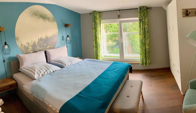 Vacation apartment "See", attic, 48 sqm, 2 bedrooms, terrace, max. 4 persons
