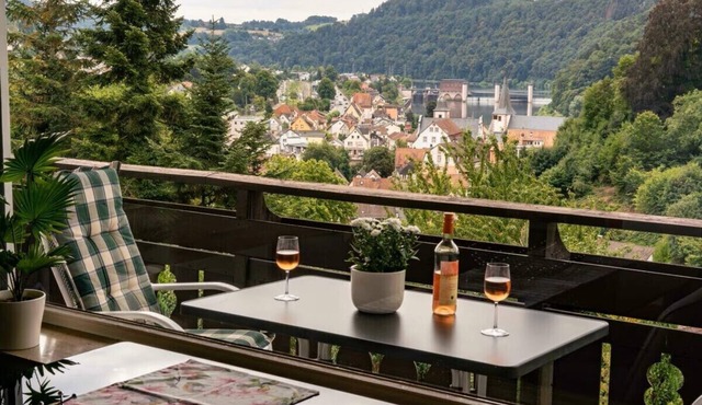Vacation apartment Panoramablick Neckarsteinach