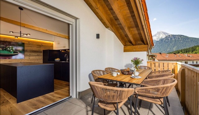 Vacation apartment Gipfelglück, 2 balconies, air-conditioned