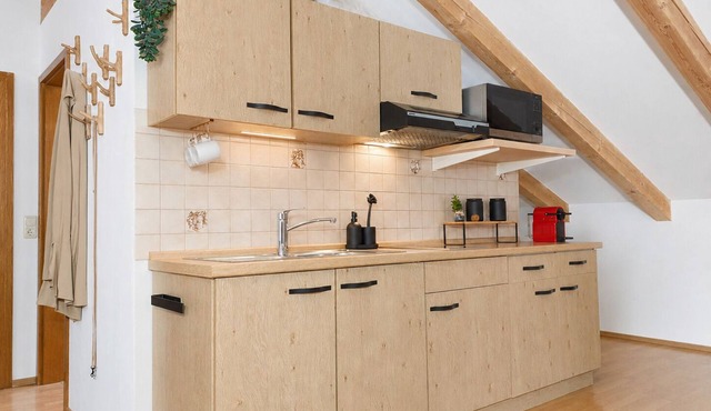 Vacation apartment 7, 43 sqm, spacious studio on the top floor with loggia