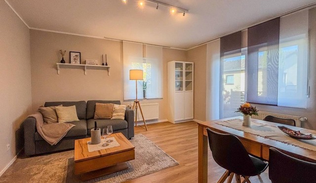 Vacation apartment Auszeit mit Aussicht - apartment/flat, bathroom, WC, 1 bedroom