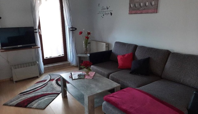 Vacation apartment (45sqm) with access to the bathing pond