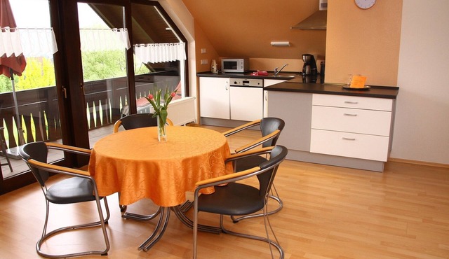 Vacation apartment "Engelbergblick" with large panoramic window and balcony| 4 stars