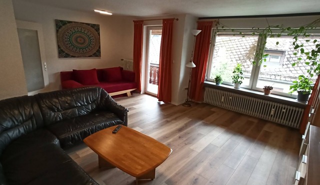 Vacation apartment 90sqm with large covered balcony