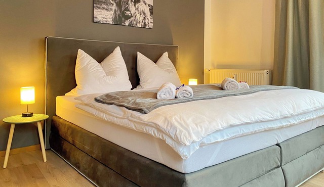 Vacation apartment on the Goldener Steig market square balcony