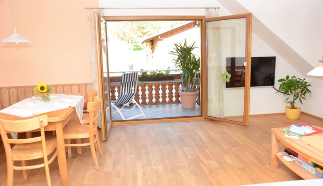 Vacation apartment Ebersbachblick, approx. 100sqm, 2 bedrooms, max. 8 persons, 2 - 8