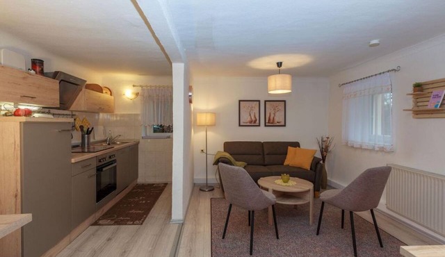 Vacation apartment first floor, 1 bedroom - Holiday apartments "Am Elbsandstein"