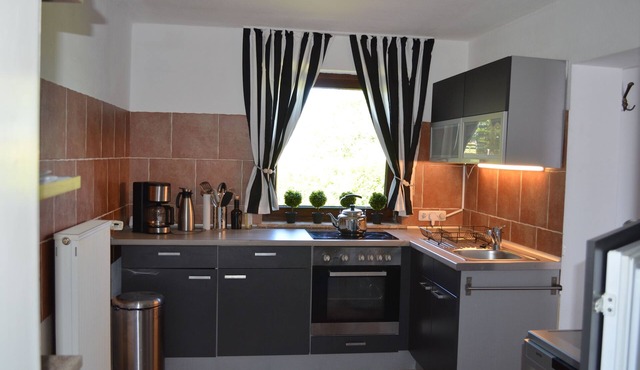 Vacation apartment-ground floor-garden in an idyllic location