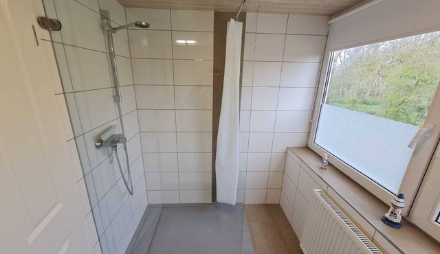 Vacation apartment in Vitzdorf with terrace, WiFi and garden view on Fehmarn