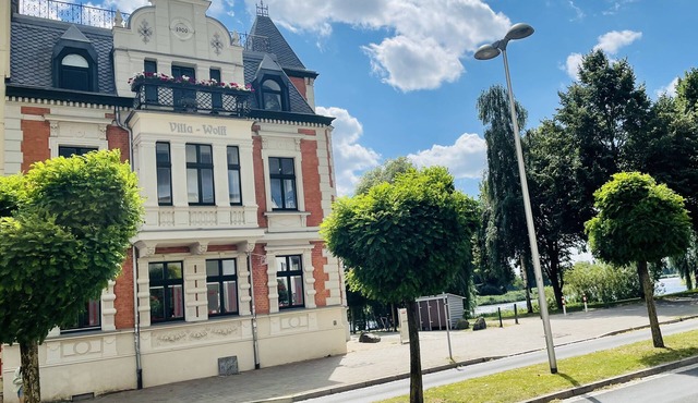 Vacation apartment on the first floor - Villa Teichblick