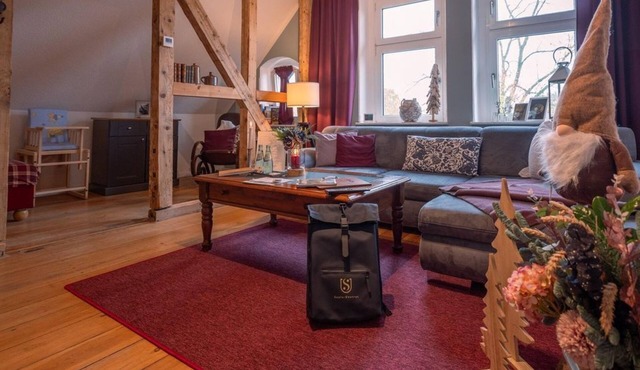 Vacation apartment on the 2nd floor - Droyßig station - Overnight stay in a listed building