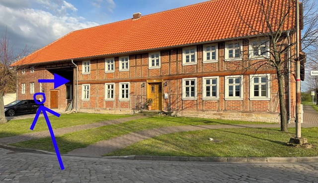 Vacation apartment & studio with outdoor lounge & barbecue