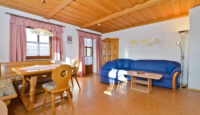 Vacation apartment with balcony, two terraces and a large sunbathing lawn