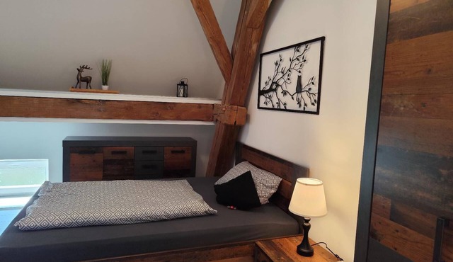 Vacation apartment with French balcony