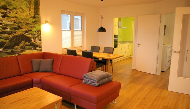 Vacation home (78m²) with lake view for 4 people with pet