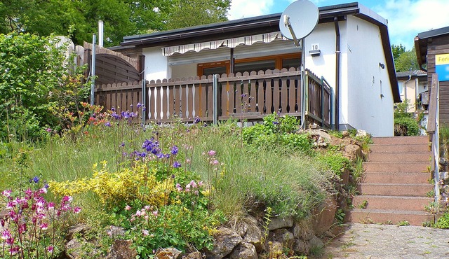 Vacation home at the knot in the Westerwald, air conditioning, desk, terrace, barbecue