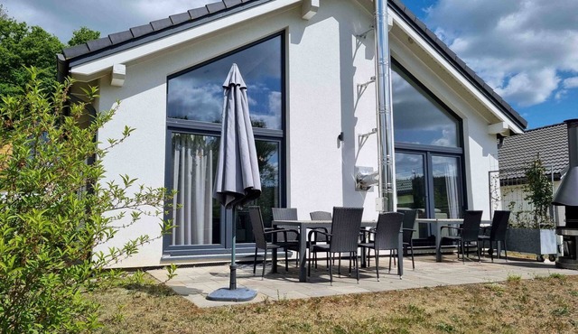 Vacation home Holunderweg at the thermal spa Obernsees with sauna - Holiday home