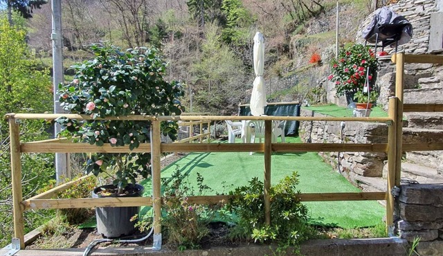 Vacation home in Anzasca Valley with garden