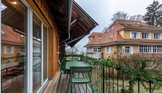 Vacation home 'Maisonette 1c' with mountain view, private balcony and Wi-Fi