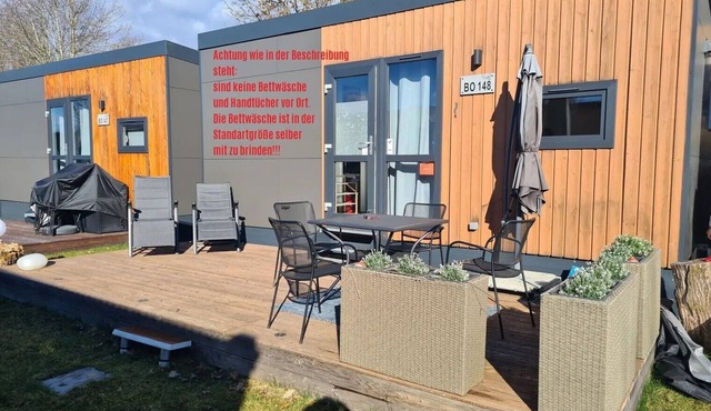 Vacation Home "Tiny House Lohse" with Private Terrace & Wi-Fi