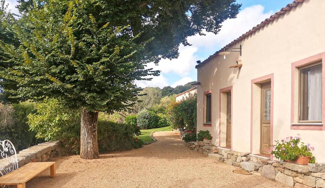 Vacation home with authentic charm and fantastically located pool.