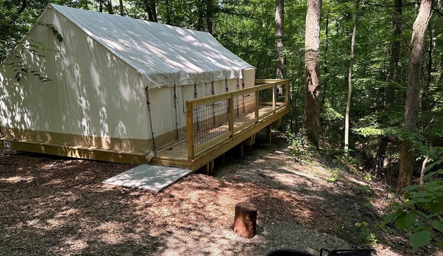 Valley Overlook - Glamping Tent N2 - the heart of Cuyahoga Valley National Park