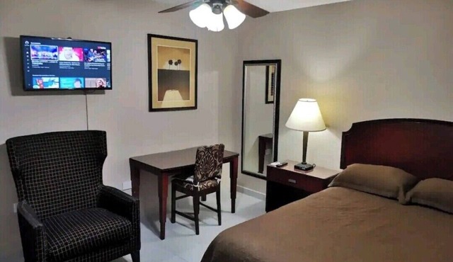 Very comfortable and safe independent room.