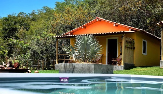 Vila Celso de Gil, aconchego, privacidade, internet, casas de campo 300m da cachoeira da Boa Vista , próximo Vale do Capão