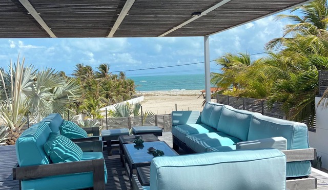 Vila Constantine moderne sur la plage de Pontal de Maceió