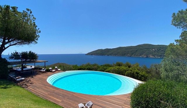 Villa Acquarilli is the most exclusive location on Elba Island.