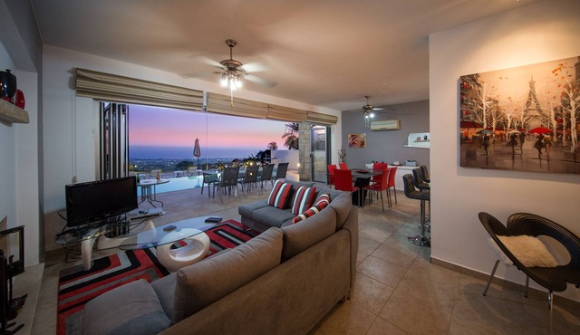 Villa Agia Sofia - Modern Villa with Heated Pool and Amazing Views. Sleeps 8