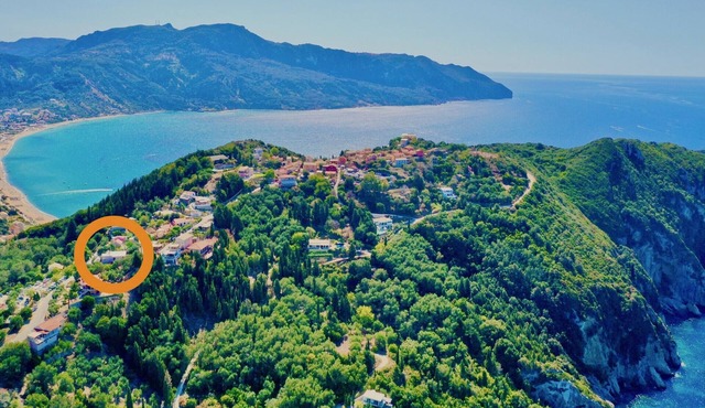 Villa Anafoufou Afionas with private heatable pool