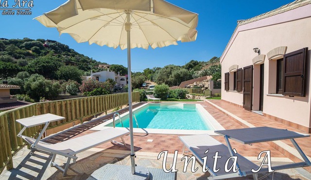 Villa Ara unit A - villa sleeps 4+1 with pool 300 meters from the beach