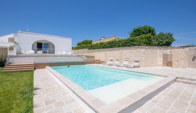 Villa Arca with garden and pool in Otranto