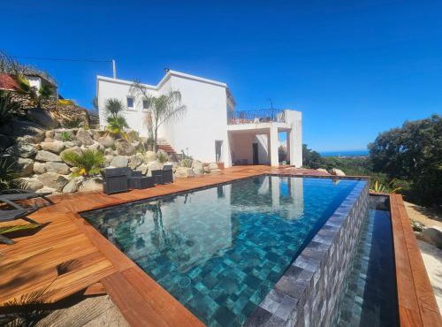 Villa architecte vue mer